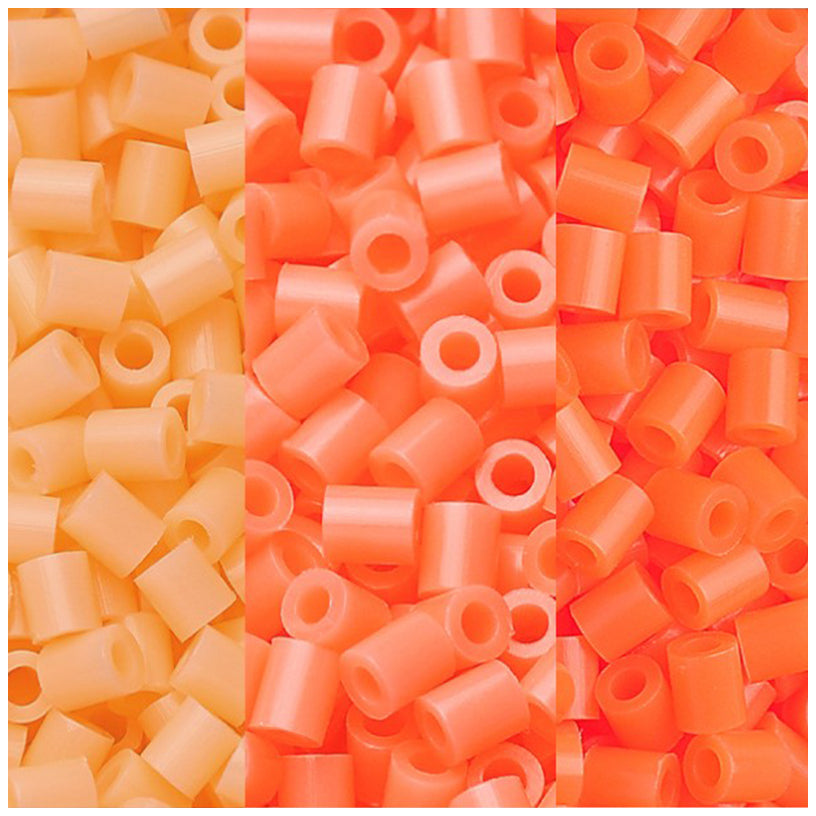 2.6mm Fuse Bead Set 3 Color Pack for Pegboards and Perler Crafts, Pack of 1000