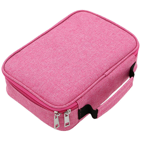 Large Capacity Crochet Bag Organizer Case for Knitting Needles Hooks and Accessories Storage