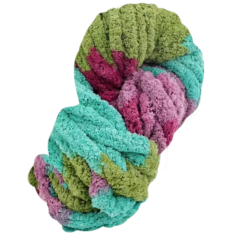 Super Chunky Chenille Yarn Soft Thick Fluffy Polyester for Arm Knitting Blankets and Home Decor, 20mm Thick 250 Grams/8.82oz 27.34 yards