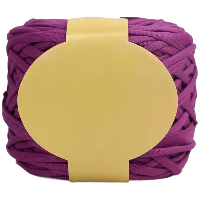 T-Shirt Yarn Elastic Fabric 300grams/10.58oz, 98.43 Yards for DIY Knitting, Bags, Cushions, and Home Decor