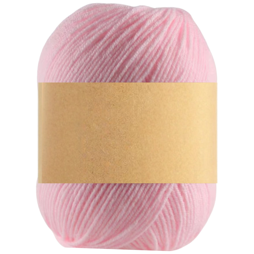 Silk Effect Microfiber Acrylic Yarn, Solid Colors for Baby Projects, 50 Grams/1.76oz 191 Yards