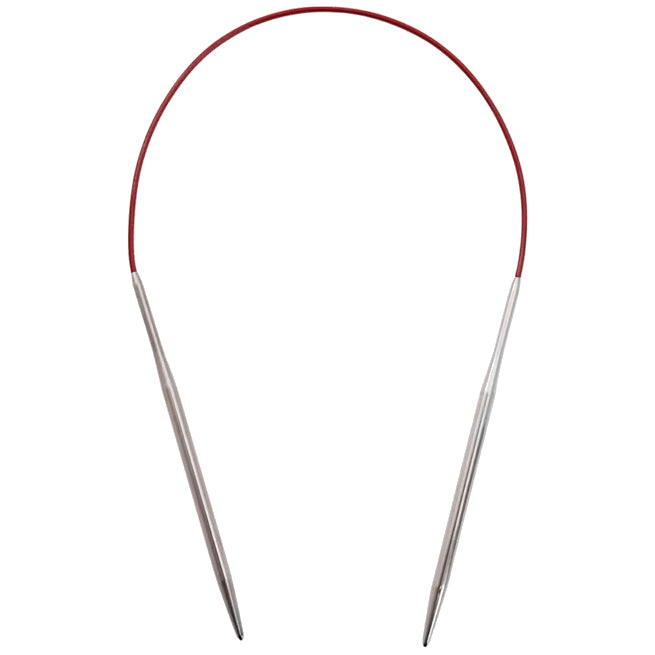 16 Inch Stainless Steel Circular Knitting Needle Size US 6 (4mm) for Knitting Projects