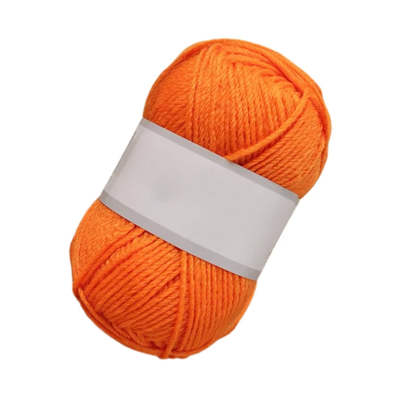 Worsted Acrylic Yarn for Blankets – Hand Knitting and Crochet Yarn, 50g/1.76oz 109 Yards