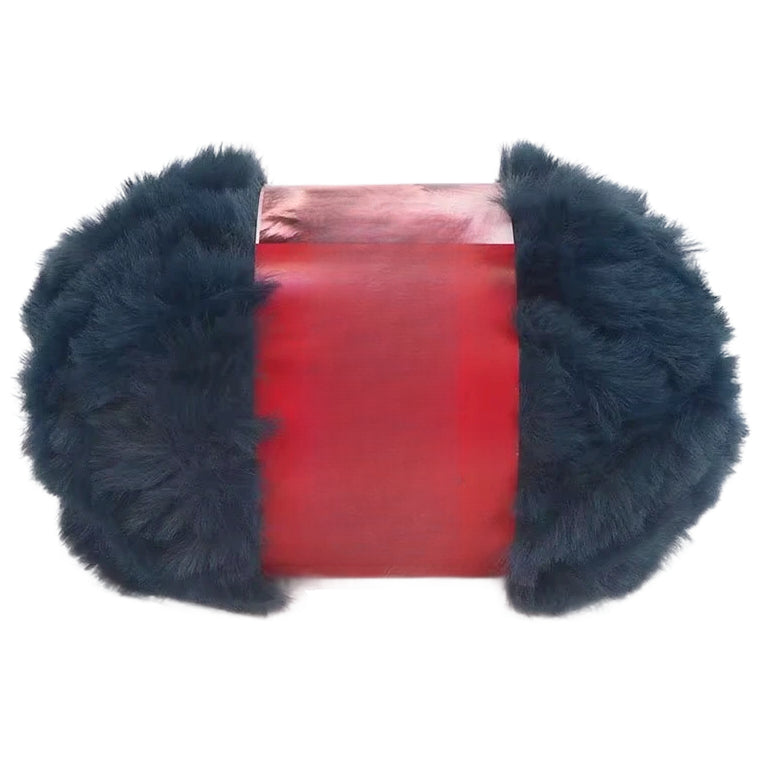 Luxurious Chunky Faux Fur Velvet Mink Yarn 100 Grams/3.53oz, 71.08 Yards for Knitting Fuzzy Clothes, Pillows and Decor
