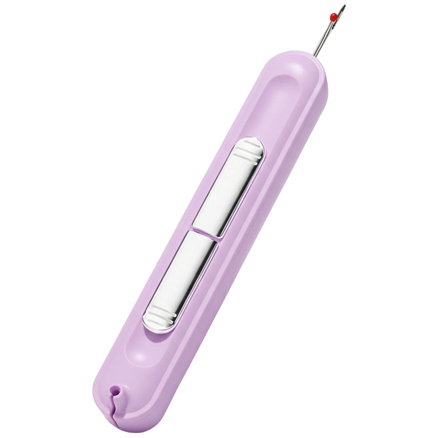 2 in 1 Automatic Needle Threader and Seam Ripper Tool for Sewing and Quilting Supplies