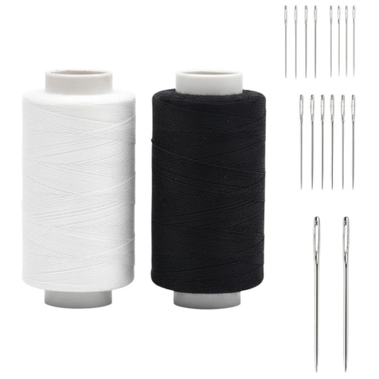 All Purpose Polyester Sewing Thread 400 Yards Each Roll for Hand and Machine Sewing Projects