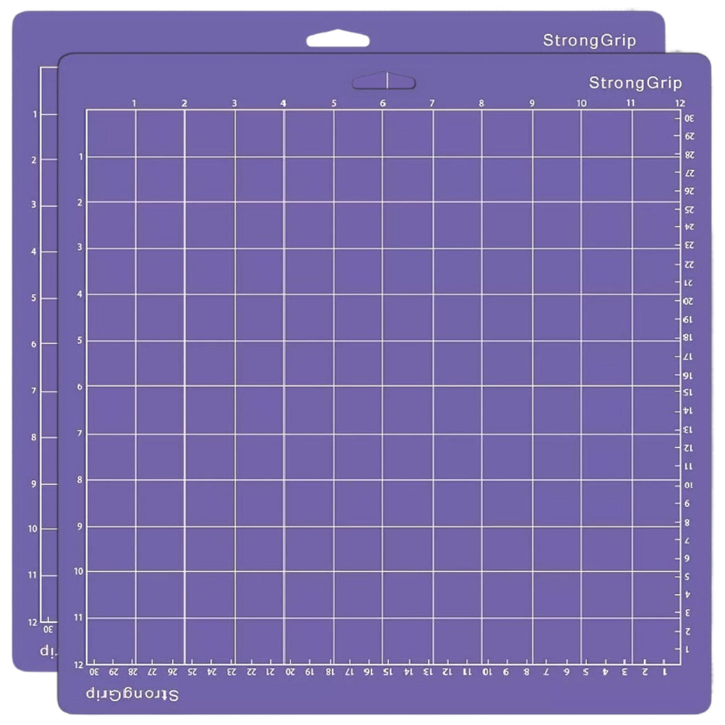 Standard Grip Cutting Mat 12 x 12 Inch Reusable Craft Mat for Vinyl Cardstock Iron On Compatible with Cricut Explore Maker