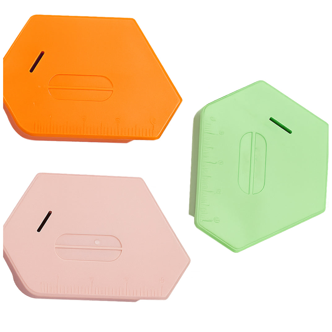 Magnetic Seam Guide Set for Sewing Machines 3pcs Hemmer Guides with Scale, Universal Sewing Accessories