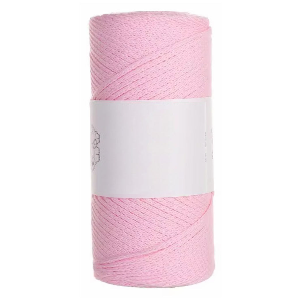 100% Cotton 2mm 300g/10.58oz, 220yds Macrame Rope Yarn for Crochet and Knitting Projects