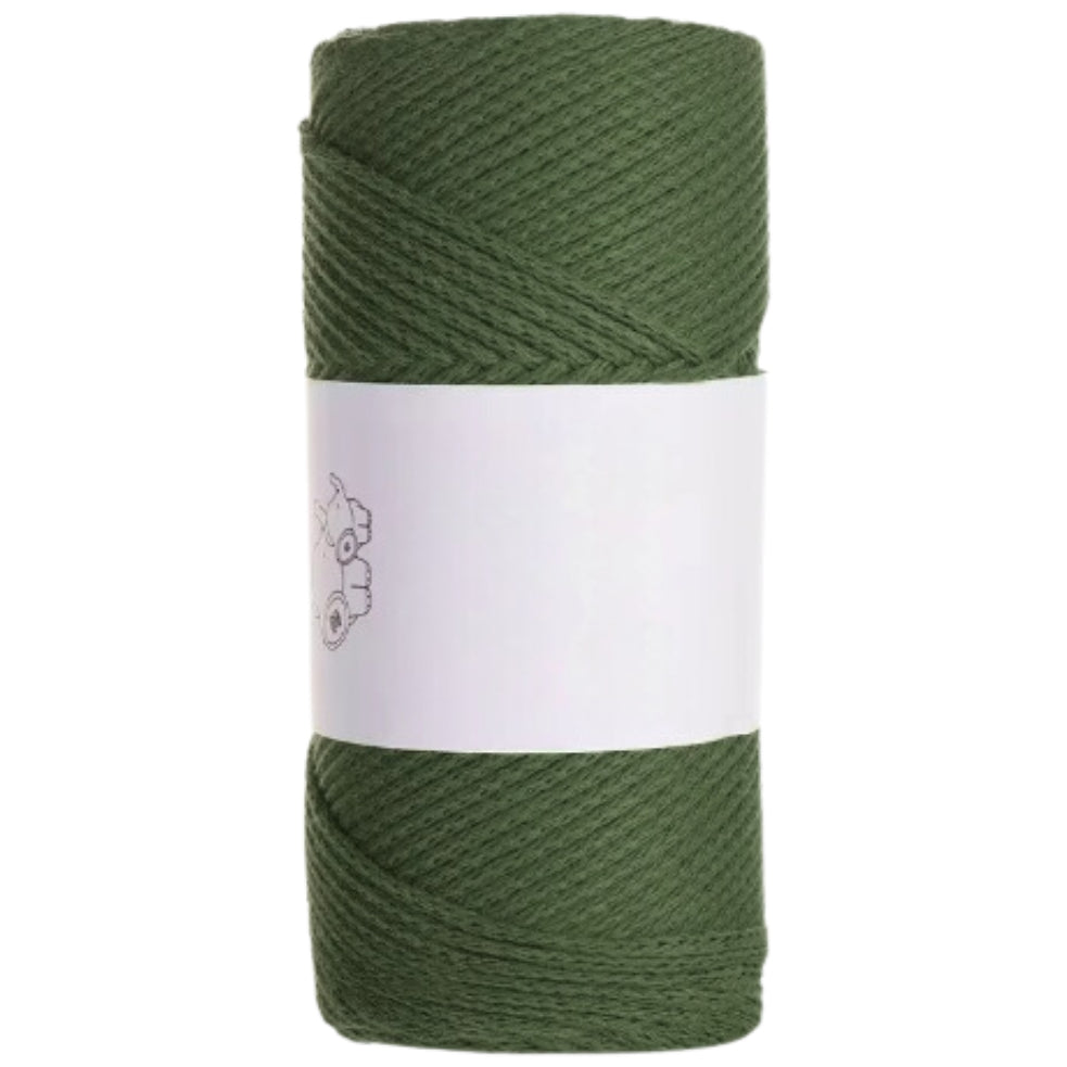 100% Cotton 2mm 300g/10.58oz, 220yds Macrame Rope Yarn for Crochet and Knitting Projects