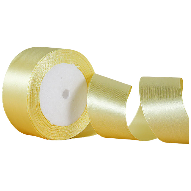 1.5 Inch Single Face Satin Ribbon 25 Yards Polyester for Crafts, Sewing, Gift Wrapping, and Decorations