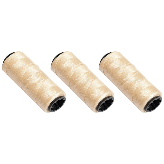Cotton Sewing Thread Spools for Hand Sewing, Hair Wefts, Wig Making, Weaving, and DIY Craft Projects