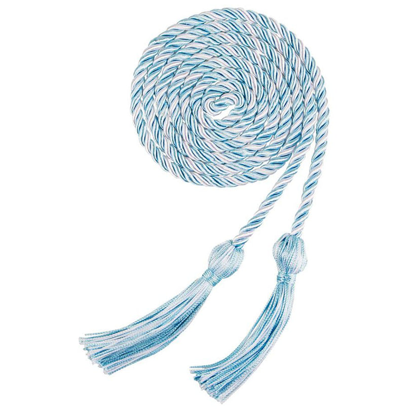 67 Inches Gold Graduation Cords for 2025 Ceremonies Braided Style Honor Tassel Rope
