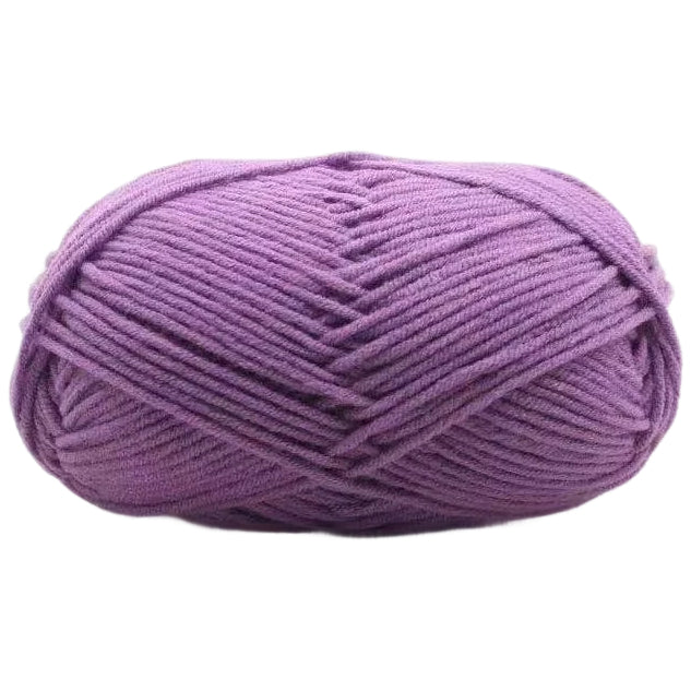 4-Ply Acrylic Yarn 50g/1.76oz 142 Yards, Tight Twist for Knitting and Crochet Projects