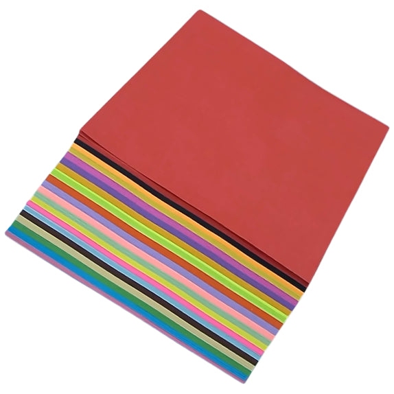 Double Sided Origami Paper 200 Sheets Colorful Square Easy Fold for Beginners and Kids