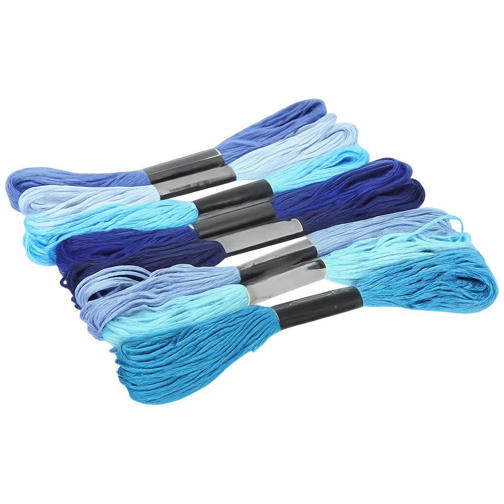 12 Skeins Embroidery Floss 8.5 Yard Thread for Friendship Bracelets Cross Stitch and Craft Projects