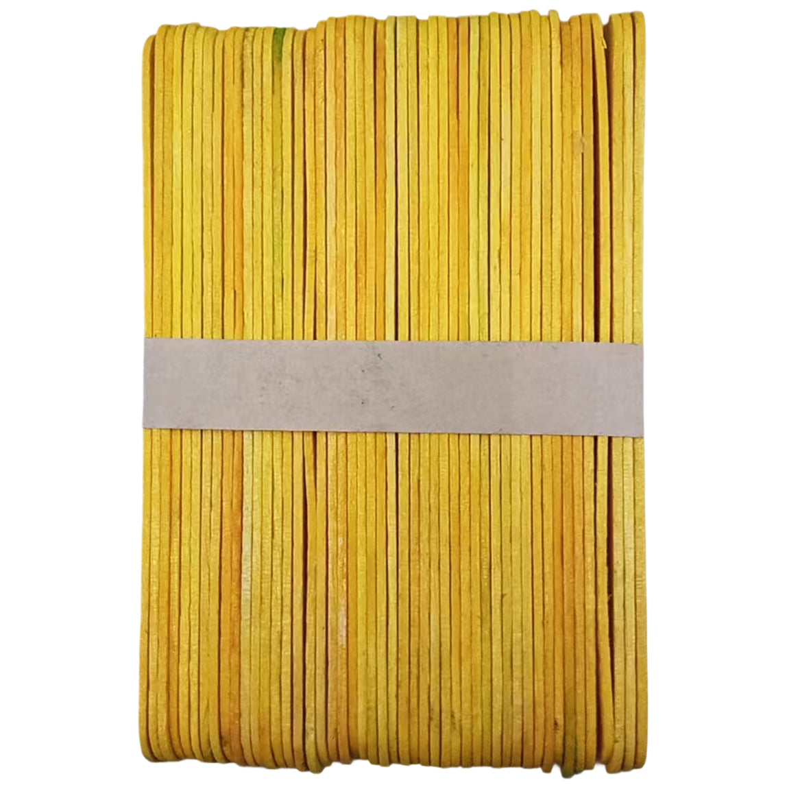 Jumbo Wooden Craft Sticks 150mm Natural Wood for Waxing, Popsicles, Crafts, and DIY Projects, Pack of 100