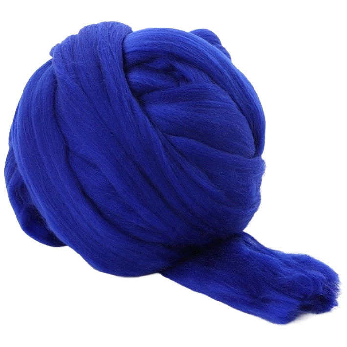 100g Wool Roving 8cm Thick Natural Fiber for Needle Felting Spinning Weaving and DIY Craft Projects