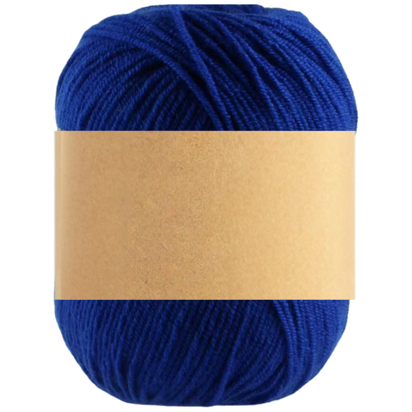 Silk Effect Microfiber Acrylic Yarn, Solid Colors for Baby Projects, 50 Grams/1.76oz 191 Yards