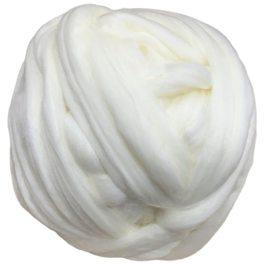 100g Wool Roving 8cm Thick Natural Fiber for Needle Felting Spinning Weaving and DIY Craft Projects