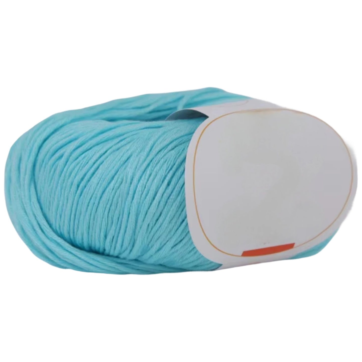 Pure Cotton Yarn 10 Strand Medium 3.5mm for Baby Crochet and Children Craft Projects, 50 Grams/1.76oz 153.11 Yards