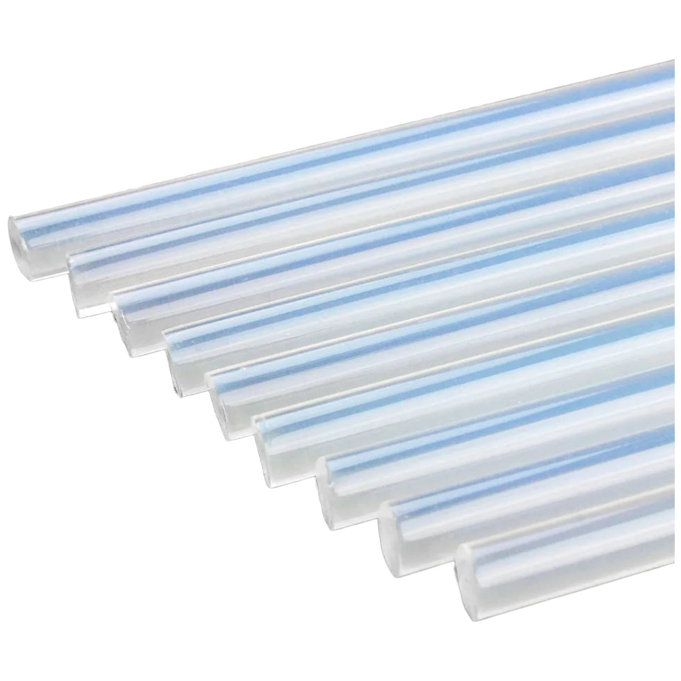 Clear Mini Hot Glue Sticks 4 Inch Length 0.27 Inch Diameter for Crafts Repairs and DIY Projects