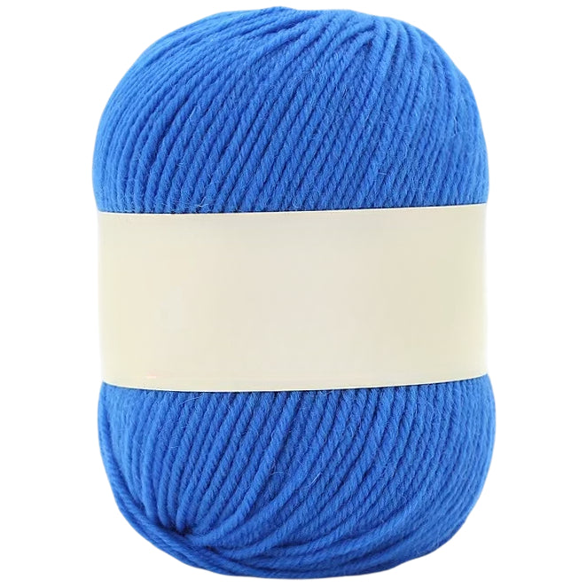 Worsted 100% Merino Wool Yarn for Hand Knitting & Crochet Projects, 50 Grams/1.76oz 131.23 Yards