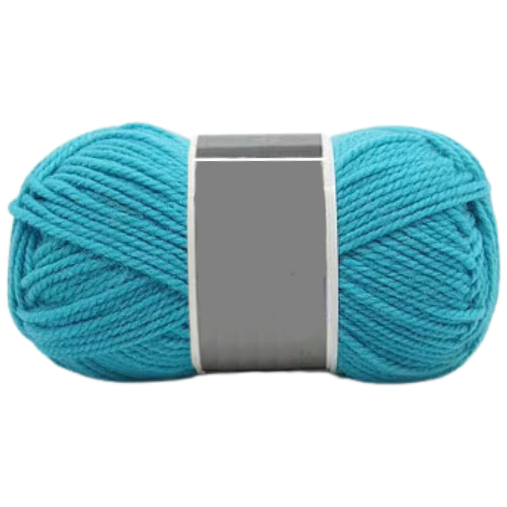 Bulky Merino Wool and Acrylic Blended Knitting Yarn for Craft Projects, 100 Grams/3.53oz 120 Yards