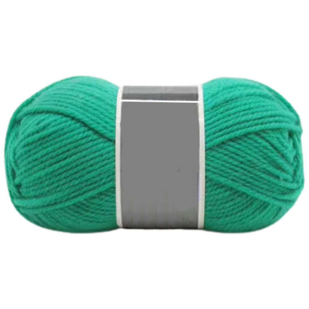 Bulky Merino Wool and Acrylic Blended Knitting Yarn for Craft Projects, 100 Grams/3.53oz 120 Yards