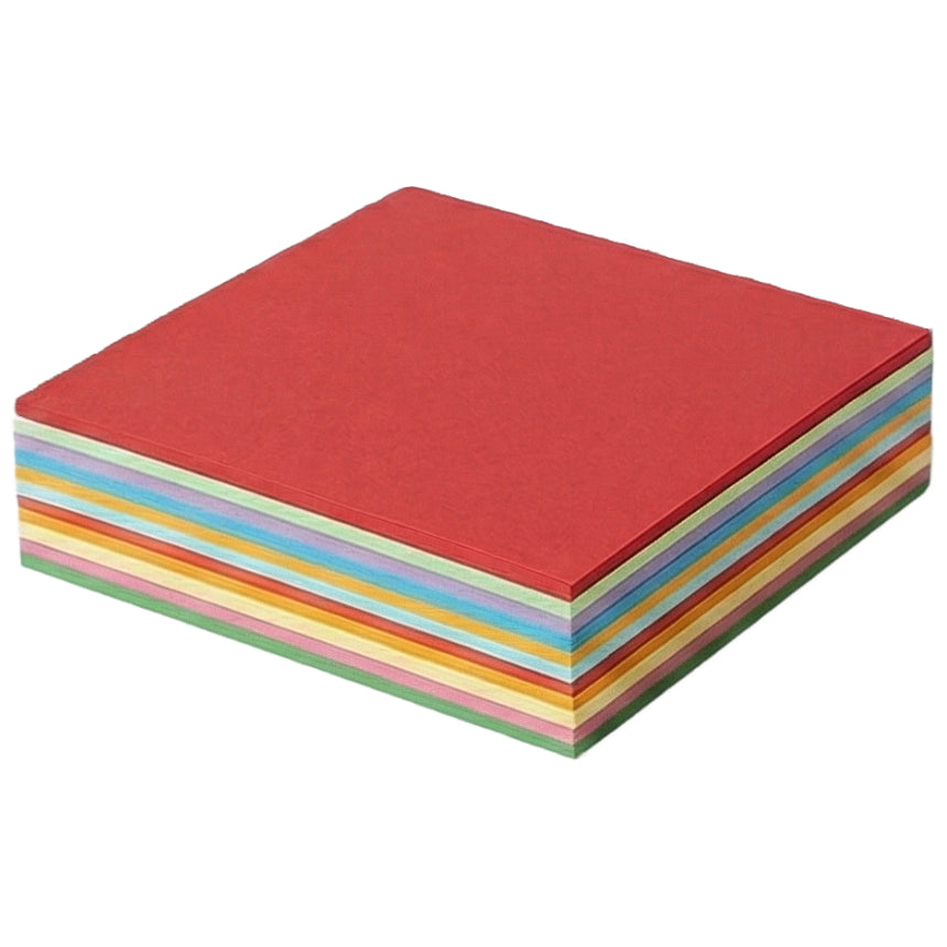 Double Sided Origami Paper 200 Sheets Colorful Square Easy Fold for Beginners and Kids