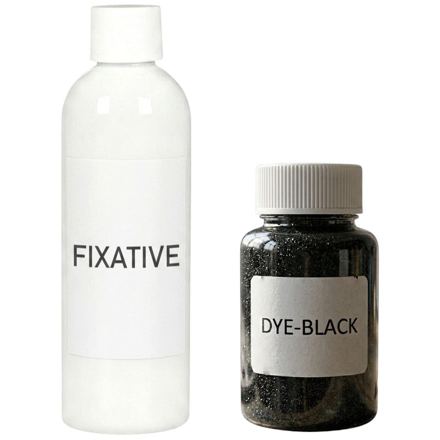 120g Liquid Fabric Dye and 100g Fixative for Clothing, Home Décor and Textile Craft Projects