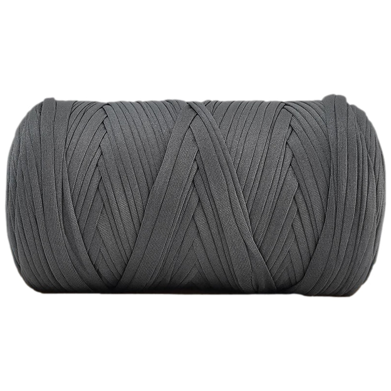 Polyester T-Shirt Yarn Thick Crochet Fabric Ribbon for Knitting Bags, Rugs, and Crafts, 400 Grams/14.11oz, 142.17 yards