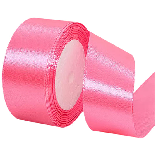 1 Inch Satin Ribbon 25 Yards Single Face Polyester for Gift Wrapping, Bouquets, Wedding and Crafts