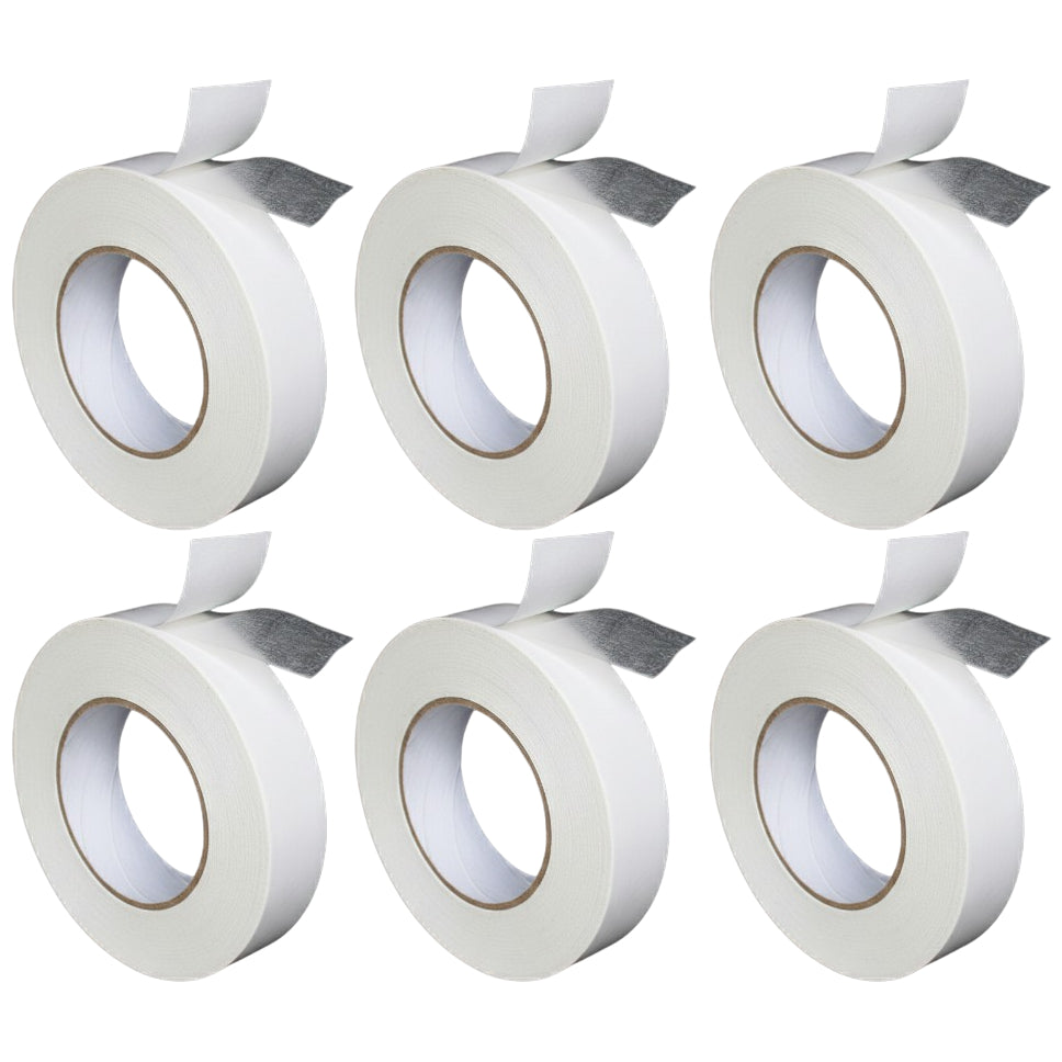 6 Rolls Double Sided Craft Tape Multi Size Adhesive for Scrapbooking Card Making and Photos