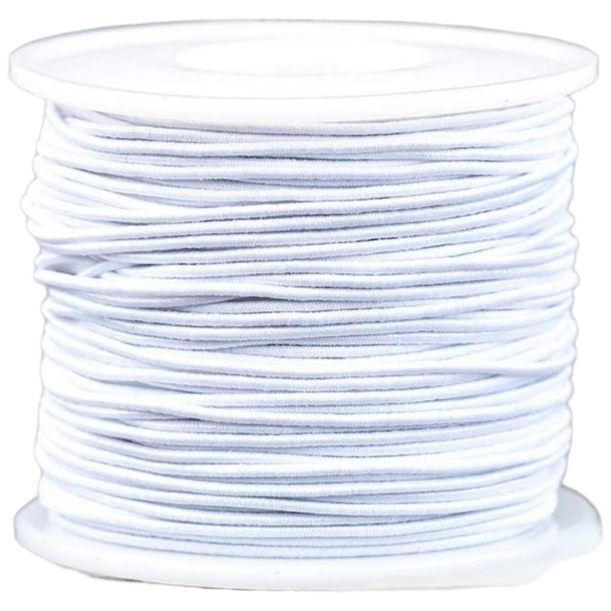 100m by 1mm Round Elastic Cord Polyester Rubber Stretch String for Jewelry Making and Crafts