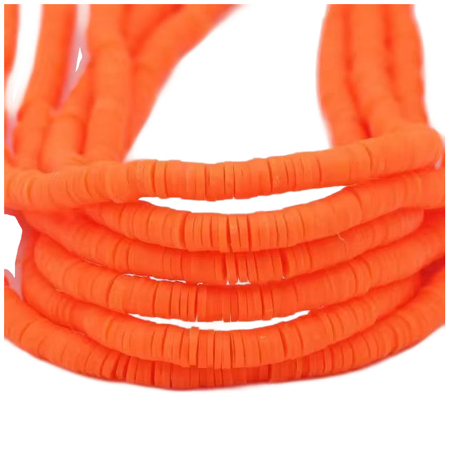 6mm Round Polymer Clay Beads for Bracelet and Jewelry Making DIY Crafts, Pack of 2000