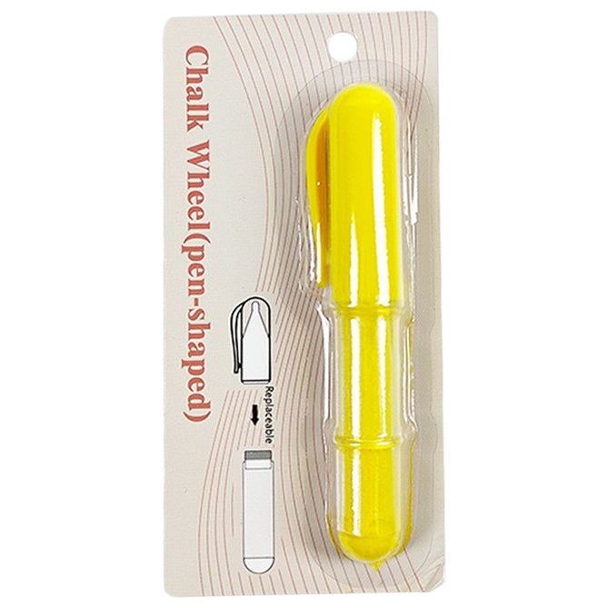 Refillable Fabric Chalk Markers with Wheel for Sewing, Quilting, and Tailor Marking on Textiles