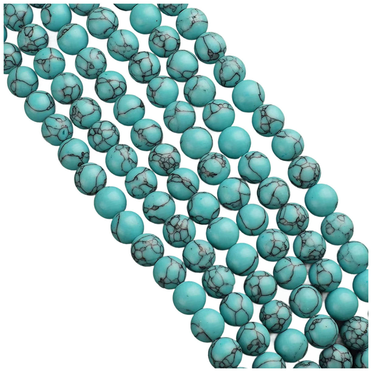 Natural Agate Round Gemstone Beads Polished Stone Loose Beads for Jewelry Making 15 Inch Strand