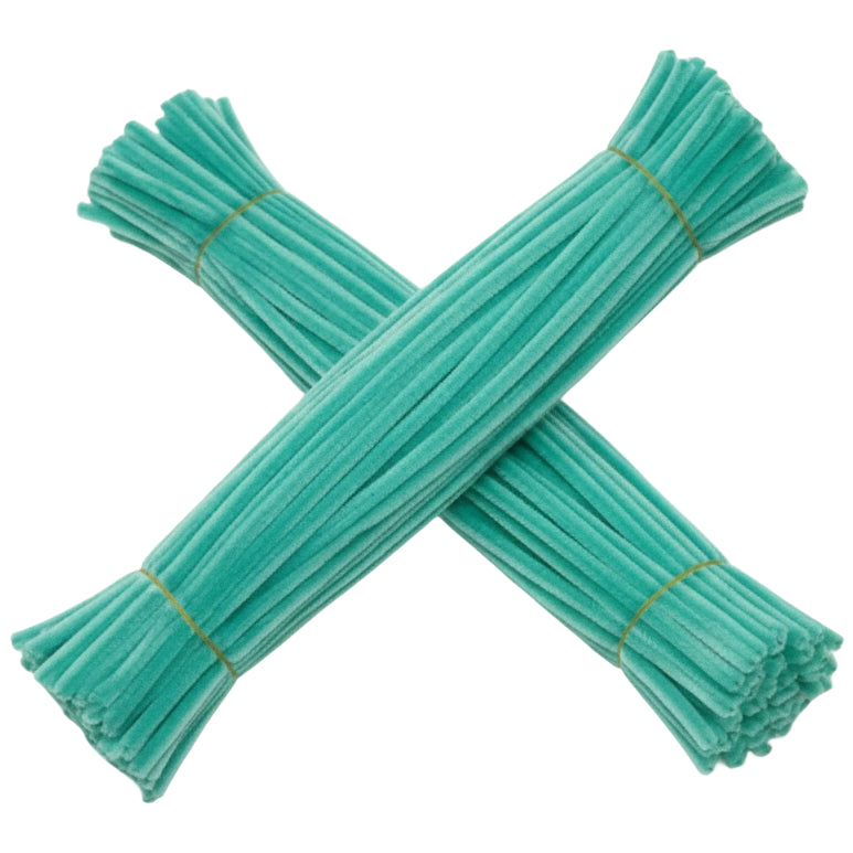 12 Inch Chenille Stem Pipe Cleaners 6 to 7 mm Thick for DIY Crafts and Decorations
