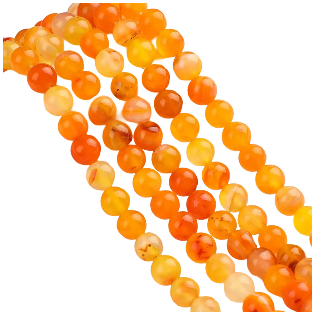 Multicolor Natural Gemstone Spacer Beads for DIY Bracelet and Necklace Making