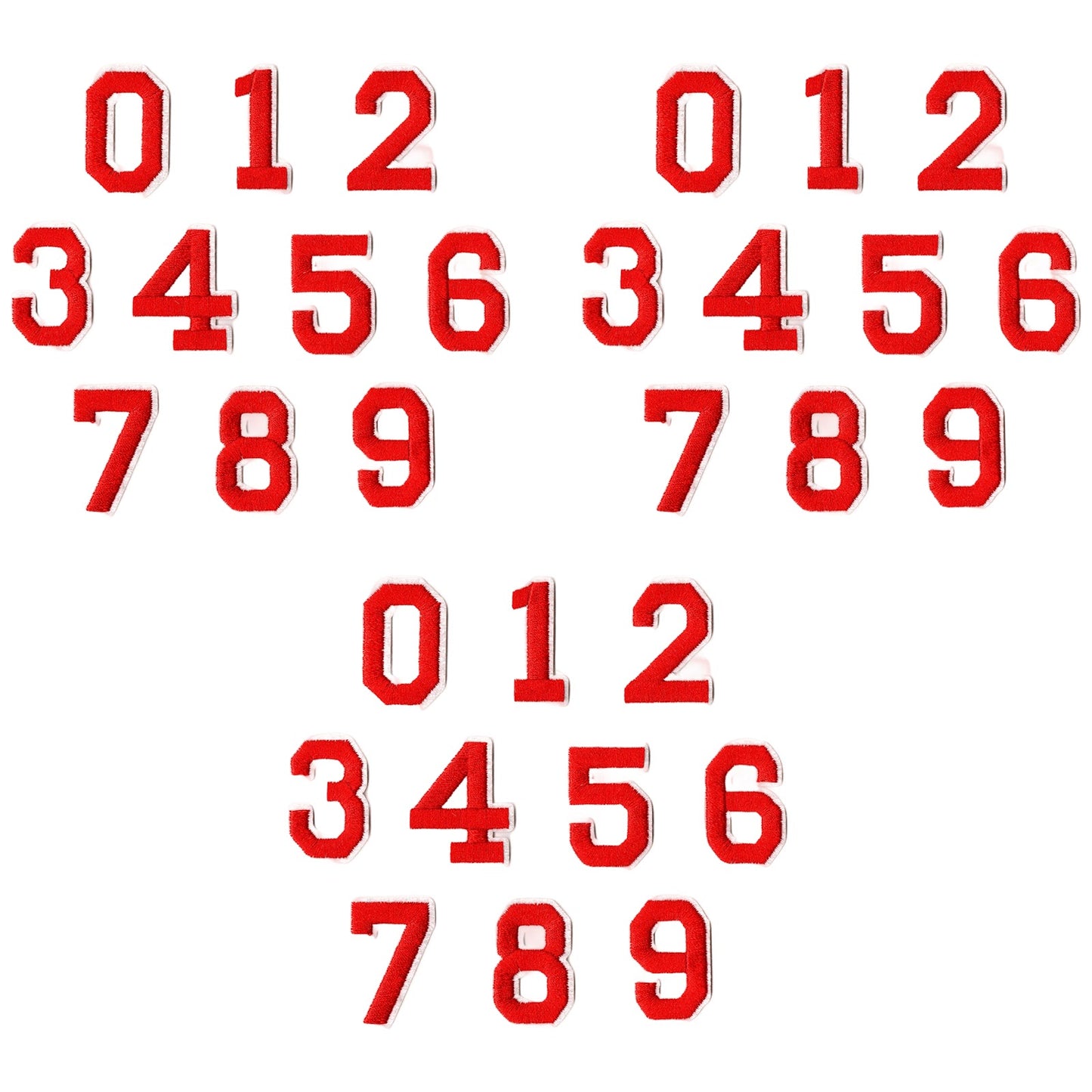 Iron On Alphabet Letter Patches A to Z Embroidered Applique for Clothes Hats Jeans