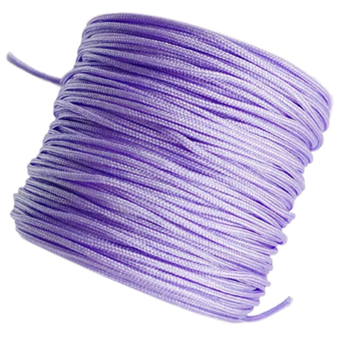 0.8mm 100 Meters Nylon Cord for Jewelry Making, Beading, Braiding, Crafts, Bracelets, and Decorative Projects