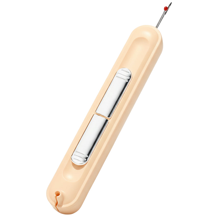 2 in 1 Automatic Needle Threader and Seam Ripper Tool for Sewing and Quilting Supplies