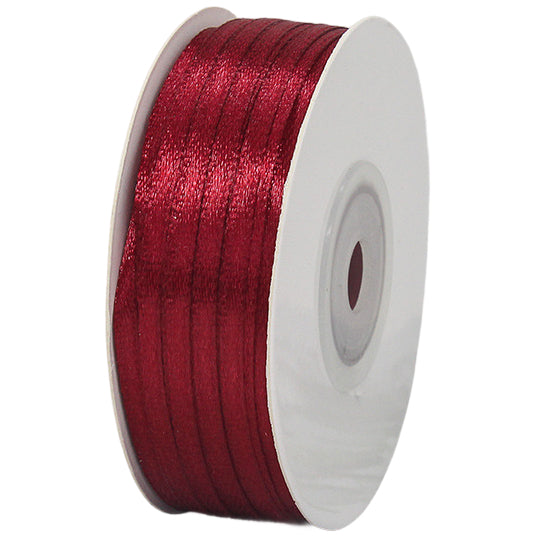 Double Face Satin Ribbon 100 Yards Polyester Fabric Ribbon for Gift Wrapping, Crafts, and Wedding Decor