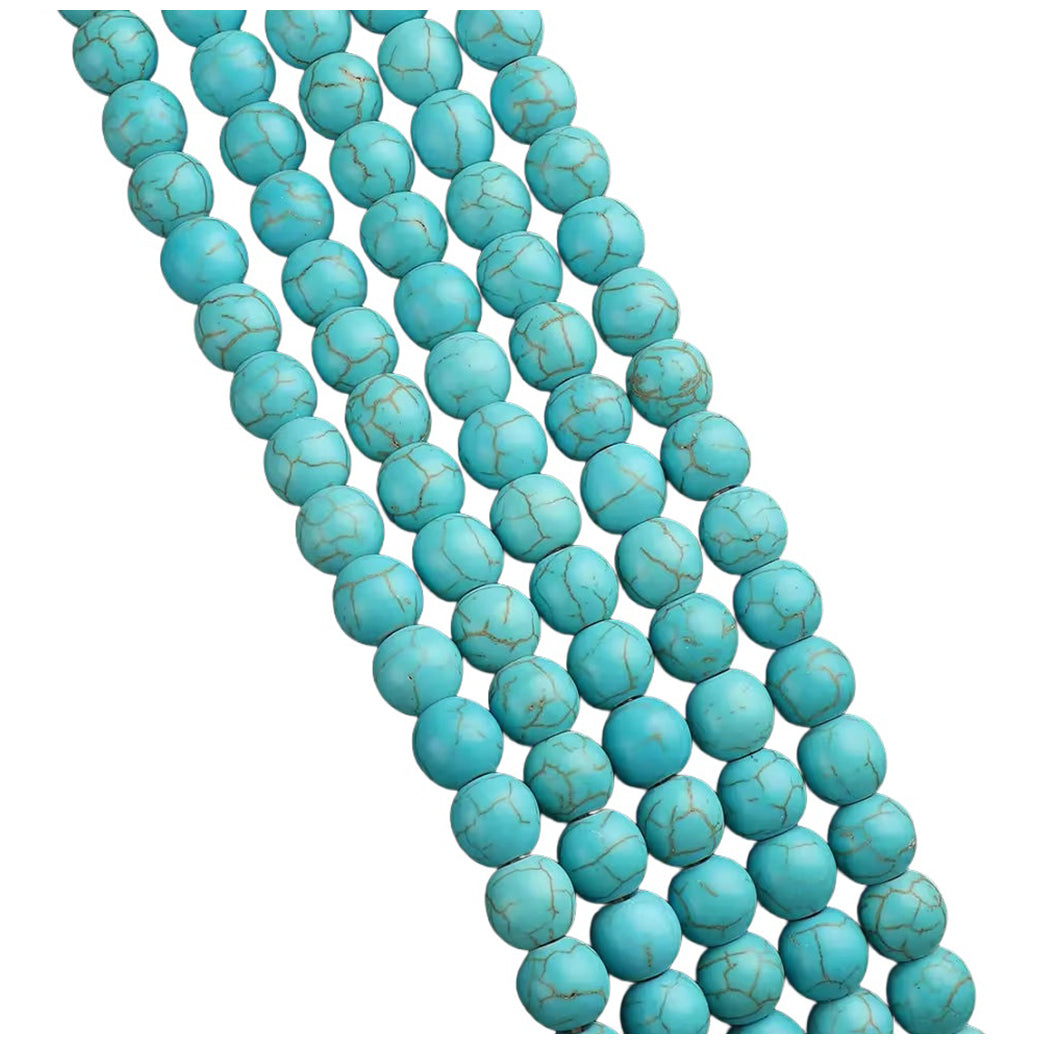 Multicolor Natural Gemstone Spacer Beads for DIY Bracelet and Necklace Making