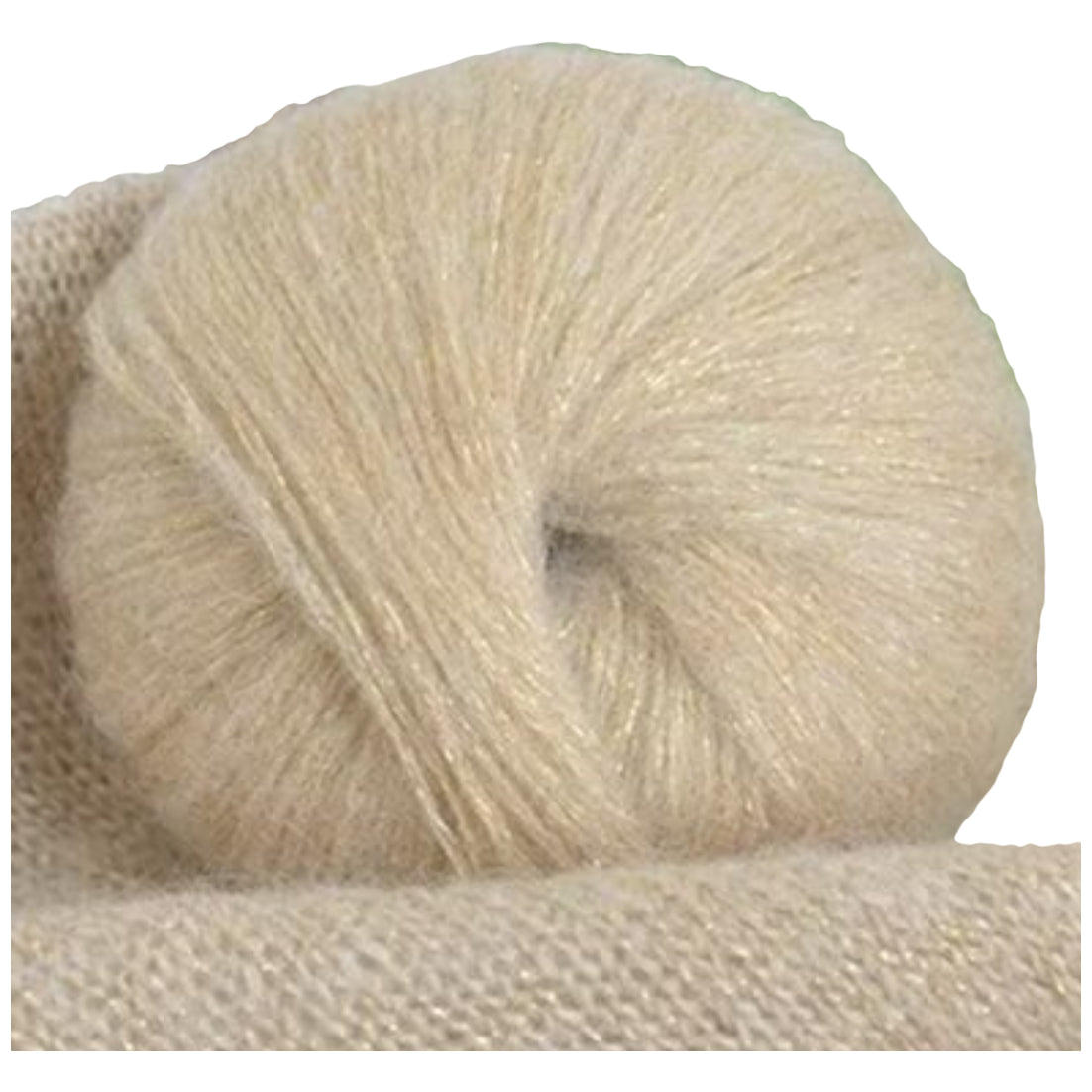 Glitter Knitting Yarn Sparkle Metallic Acrylic Wool for Crochet and Hand-Knitting, 25 Grams/0.85oz 109 Yards