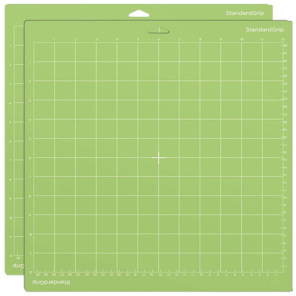 Standard Grip Cutting Mat 12 x 12 Inch Reusable Craft Mat for Vinyl Cardstock Iron On Compatible with Cricut Explore Maker