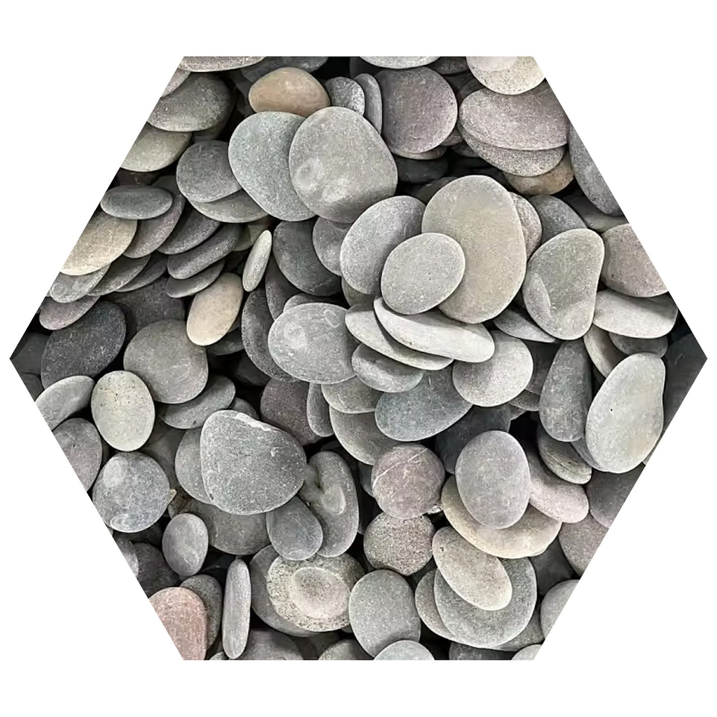 Natural River Rock Pebbles Smooth Flat Stones for Painting Crafts Decoration and DIY Kids Art Projects