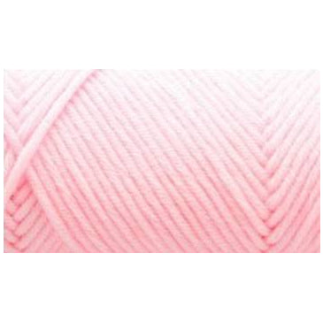 Light Pink Thick Acrylic Yarn for Knitting/Crochet, #5 Weight (130 Yards)