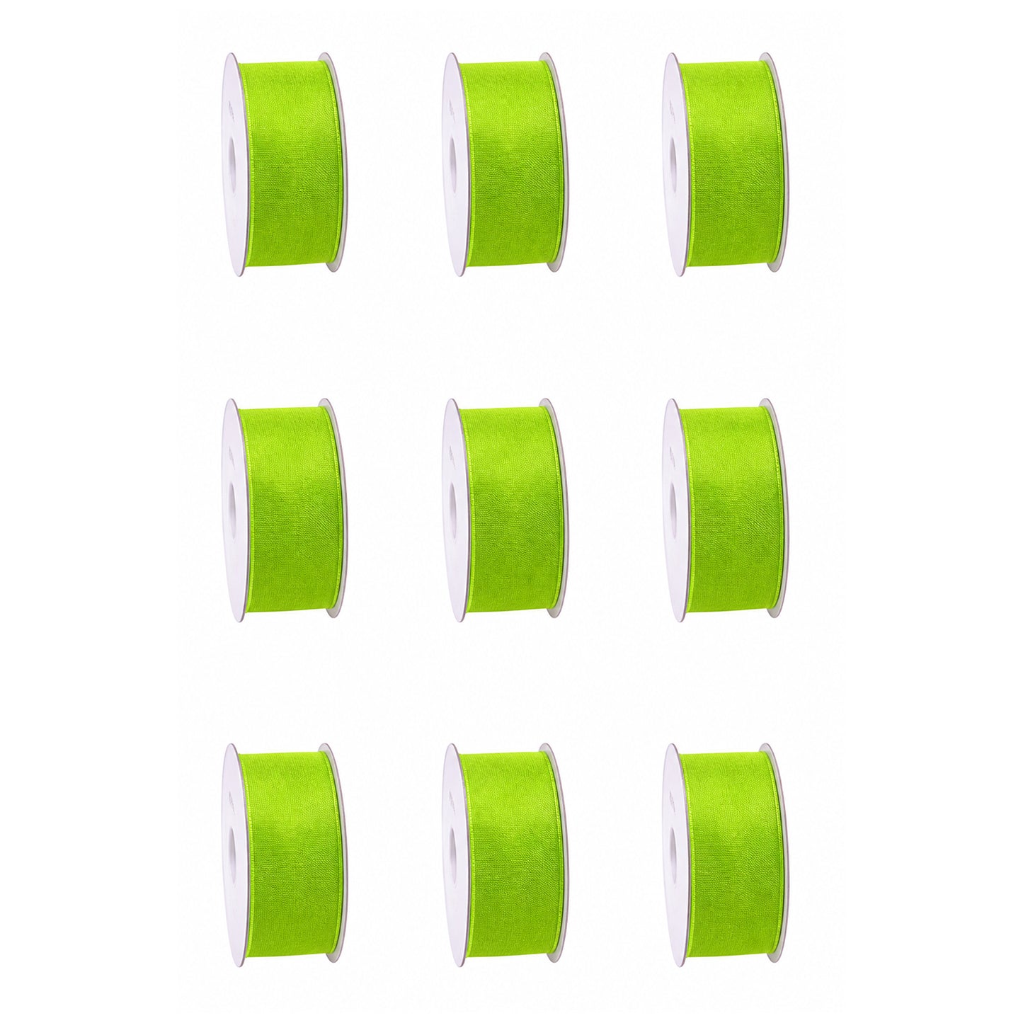 Ribbon Set for Gift Wrapping Weddings Crafts Bows and DIY Decorations, Pack of 9